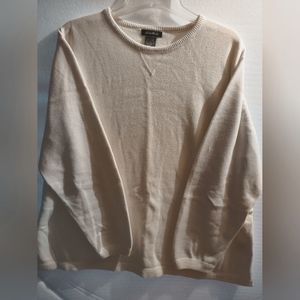 Eddie Bauer women's sweater XXL Cream
